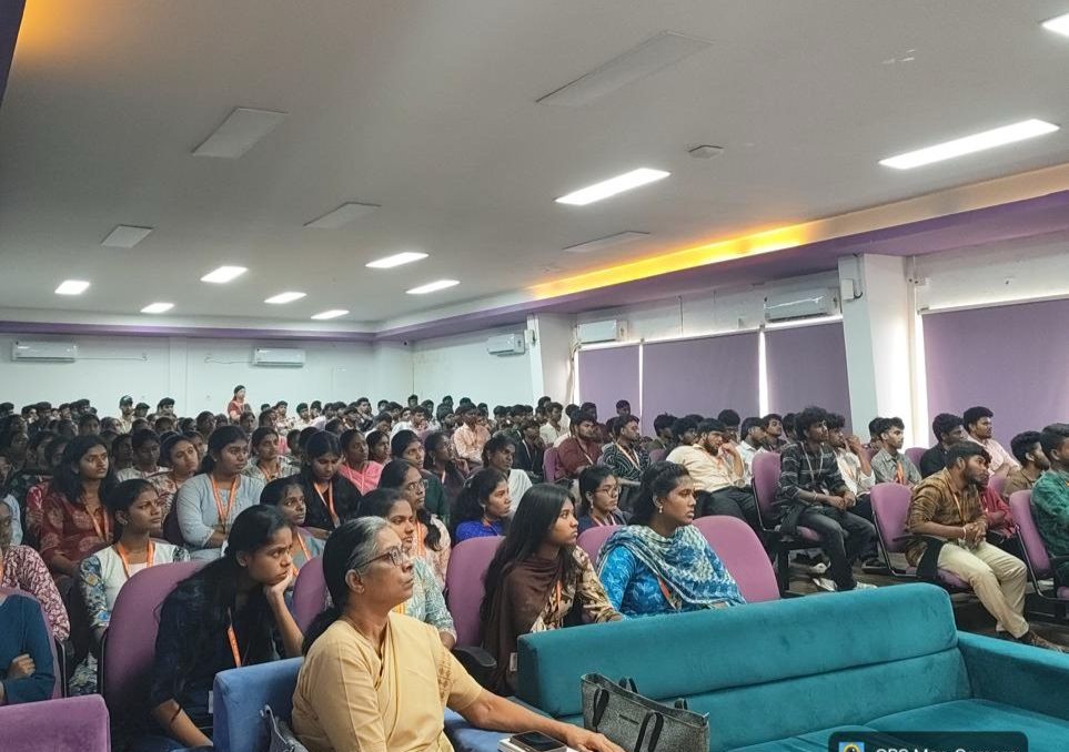 Audience for Ms. Irina Dwarak talk